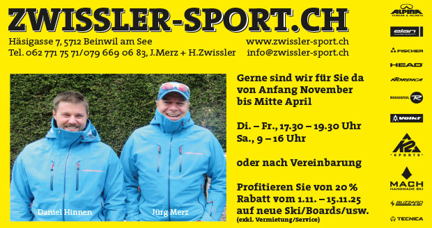 Zwissler-Sport, Häsigasse 7, 5712 Beinwil am See